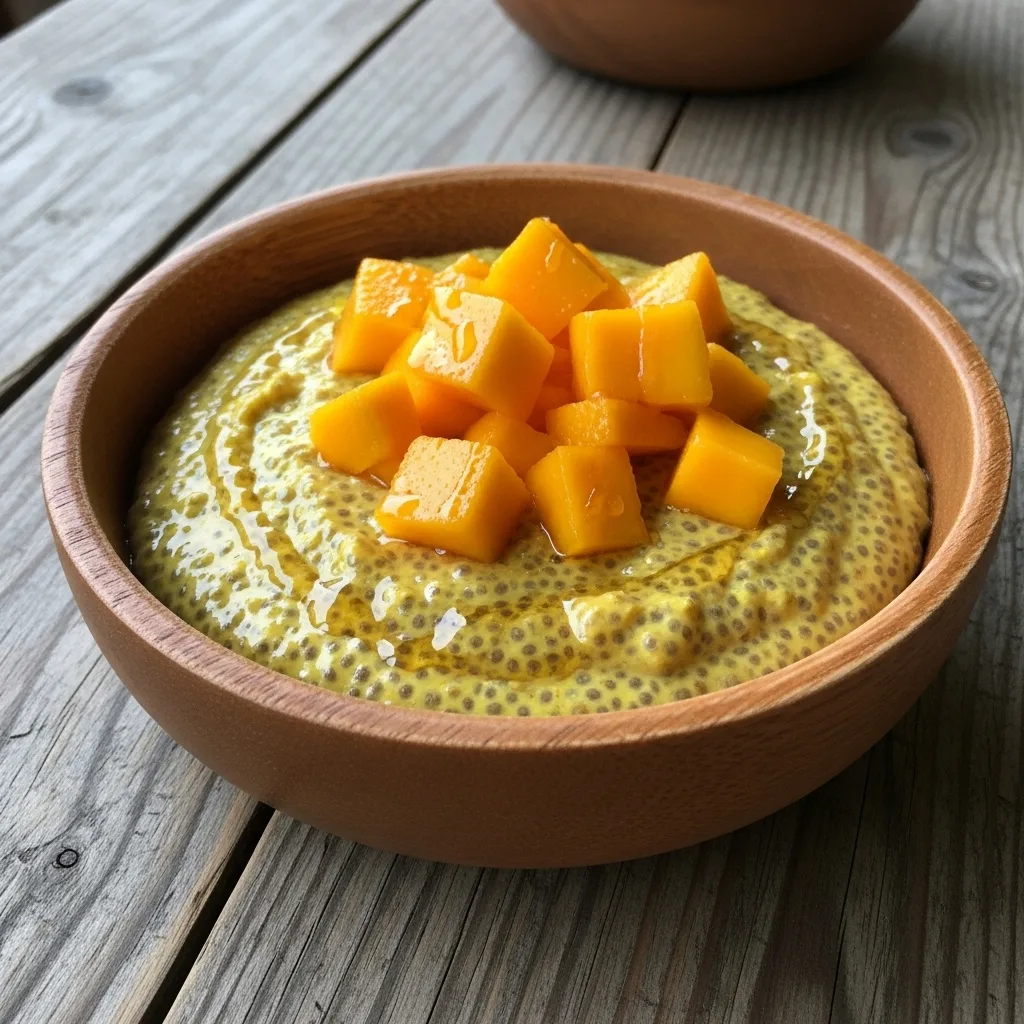 Turmeric Coconut Chia Pudding