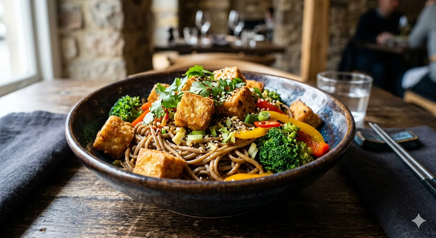 Crispy Tofu Wok Bowl